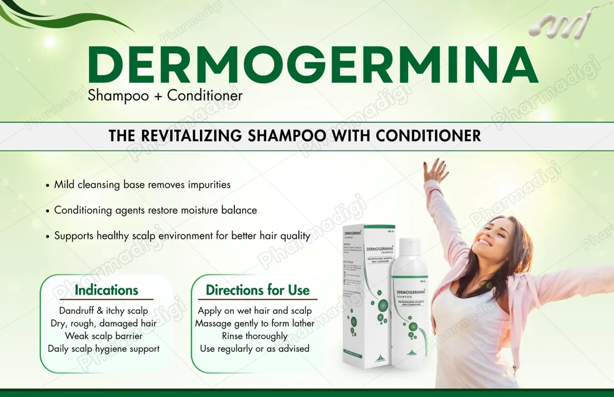 Dermogermina Shampoo + Conditioner product sheet