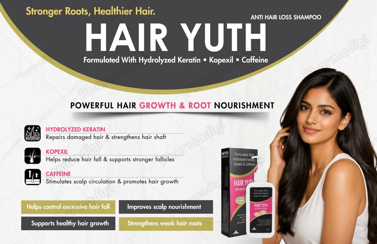 Hair Yuth Anti Hair Loss Shampoo product sheet
