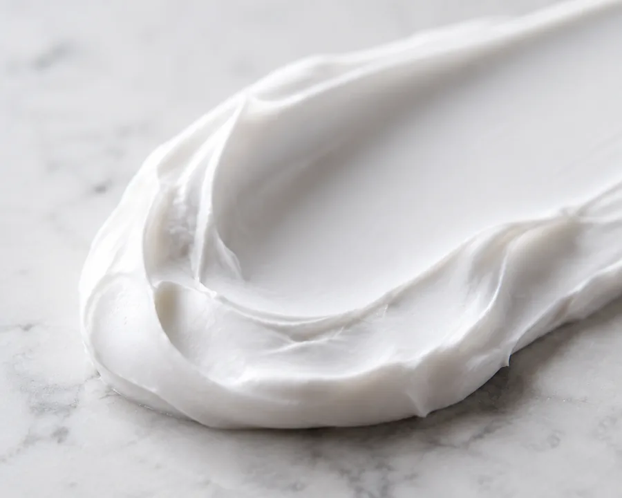 Whipped cream texture